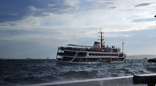 İstanbul'da vapur seferleri iptali