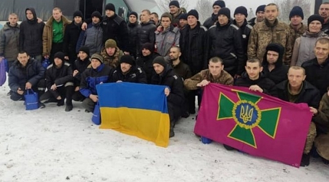 Ukrayna, 116 savaş esirini geri aldı