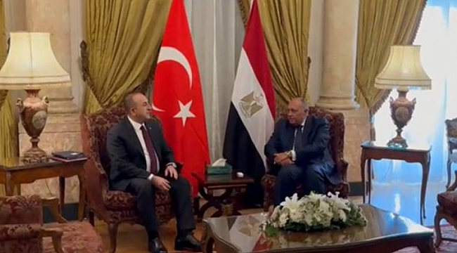 Bakan Çavuşoğlu Mısır'da
