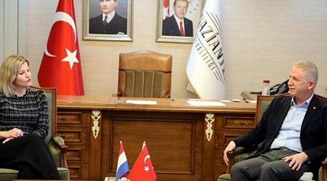 Bakan Schreinemacher, Gaziantep'e geldi