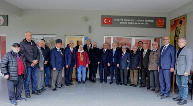 Başkan Erdem'den şehit yakınları ve gazilere destek sözü