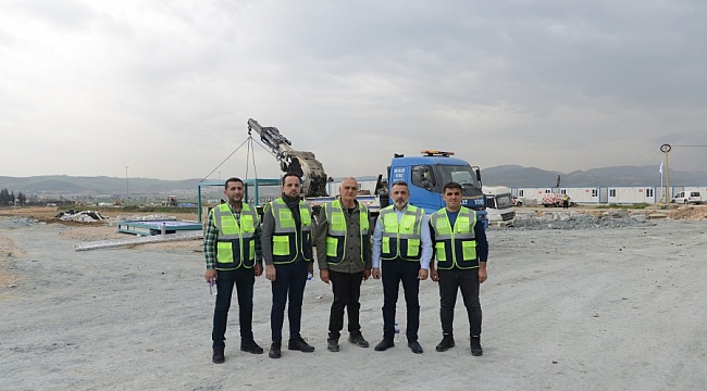 BTSO'nun Geçici Yaşam Merkezi'nde konteyner kurulumu tamamlandı