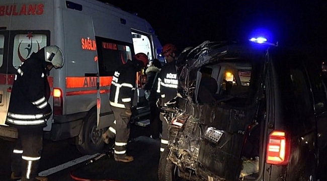 Düzce'de zincirleme kaza