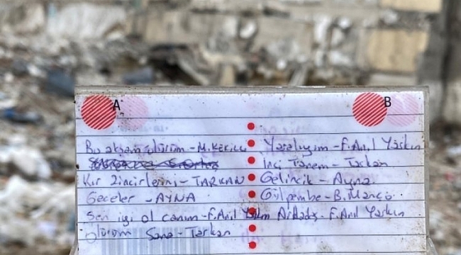 Enkazdan çıkan eşyalar yürekleri burktu