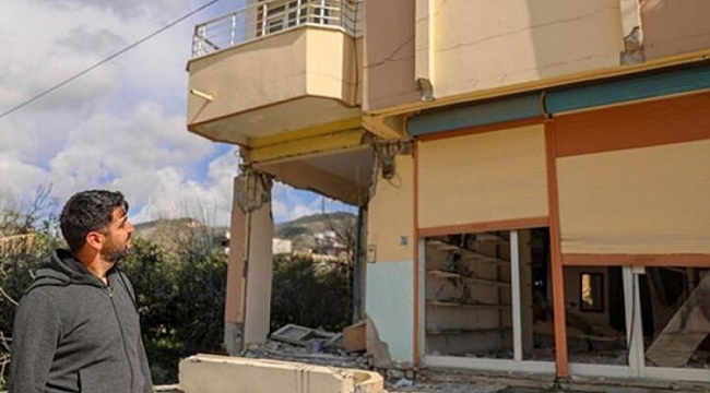 Evlilik için hazırladığı evi depremde ağır hasar gördü!