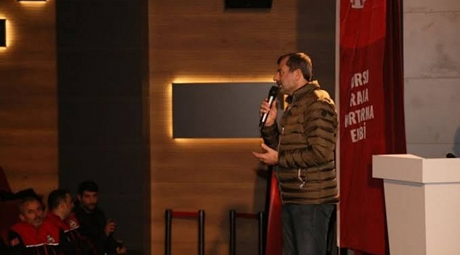 Gürsu'da afete karşı farkındalık eğitimi verildi