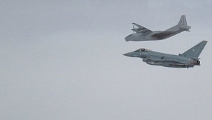 İngiliz ve Alman jetlerinden Rus uçaklarına engel 