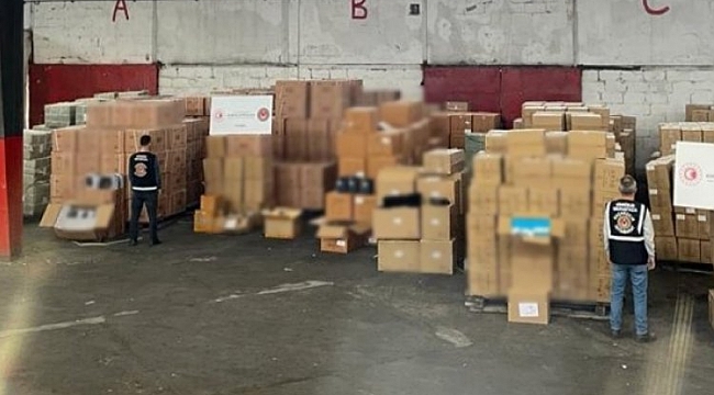 İstanbul'da kaçakçılık operasyonu!