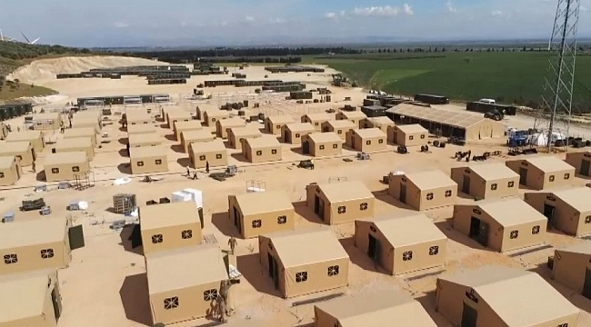 İşte NATO'nun Hatay'daki çadır kenti!