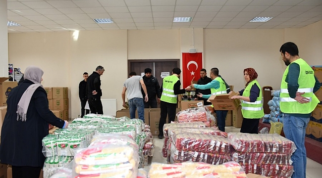 İznik'ten afet bölgesine destekler devam ediyor