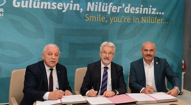 Nilüfer'de binlerce pazarcıyı ilgilendiren protokol imzalandı