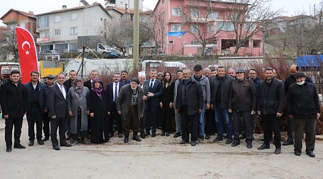 Üretim çiftçiden destek Büyükşehir'den