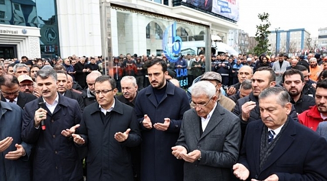 Bağcılar Belediyesi'nin çalışanları sonsuzluğa uğurlandı