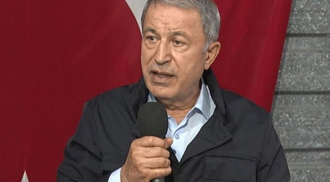 Bakan Akar Hatay'da konuştu