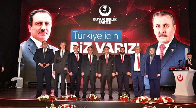 BBP'nin aday tanıtımında Bursa adayları büyük alkış aldı