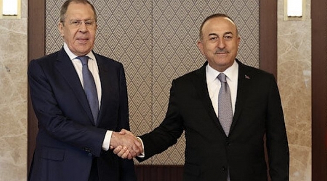 Çavuşoğlu, Lavrov ile görüştü