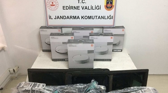 Edirne'deki kaçakçılık operasyonu
