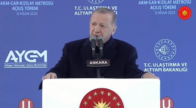 Erdoğan: Onlar yapmaya değil, yıkmaya geliyor