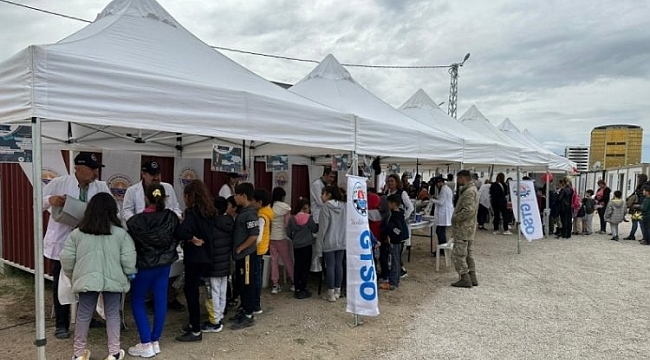 Gemlik konteyner kentte bilim şenliği