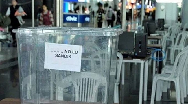 İstanbul Havalimanı'nda seçim sandıkları kuruldu