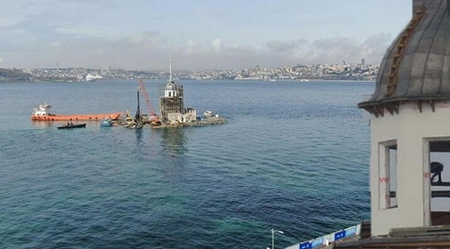Kız Kulesi deprem için güçlendiriliyor