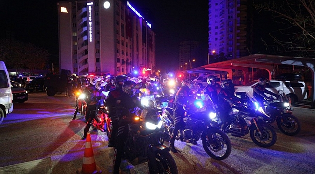 Mersin'de kökünü kurutma operasyonu!