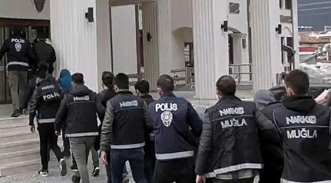 Muğla merkezli uyuşturucu operasyonu!