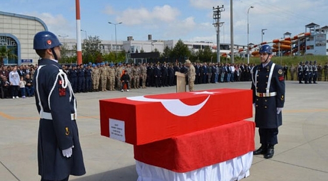 Şehit astsubay Mehmet Gündüz, memleketine uğurlandı