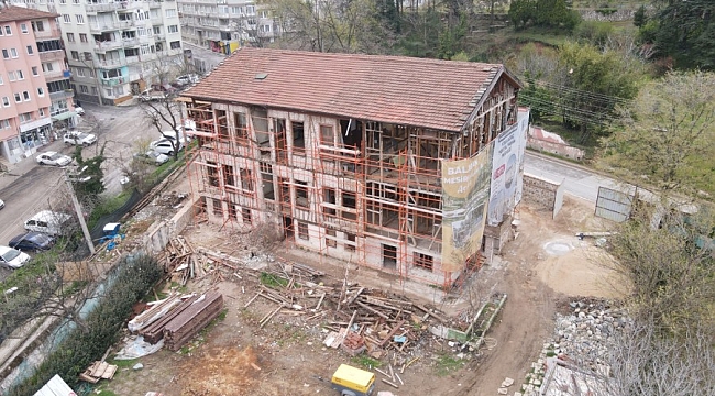 Yıldırım'da tarihi köşk sosyal yaşam merkezine dönüşüyor