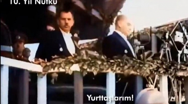 AK Parti'den Onuncu Yıl Nutku vurgulu video