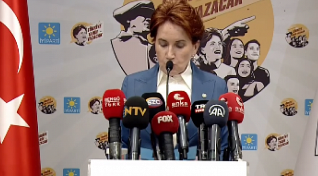 Akşener'den seçim sonrası ilk açıklama