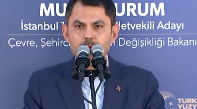 Bakan Kurum: Biz söz veriyorsak sözümüzü tutarız