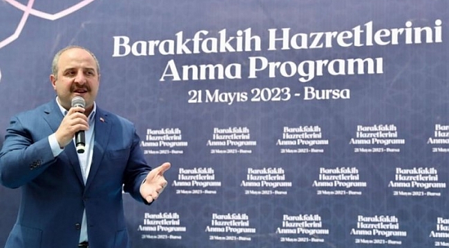 Bakan Varank, Barakfakih Hazretlerini Anma Programı'na katıldı