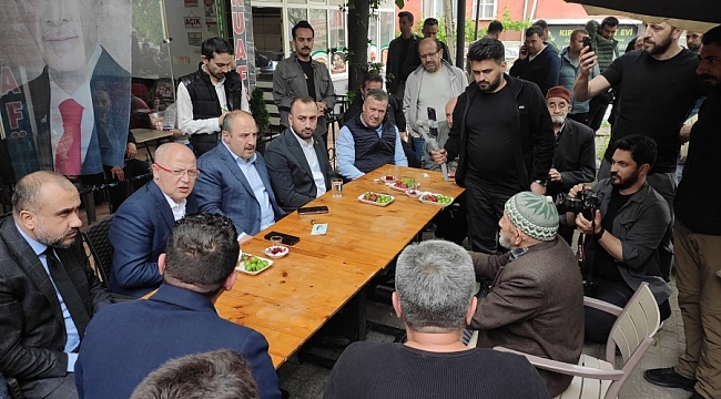 Bakan Varank'tan Hasanağa Mahallesine ziyaret
