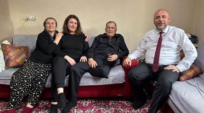 Başkan Aydın'ın acı günü