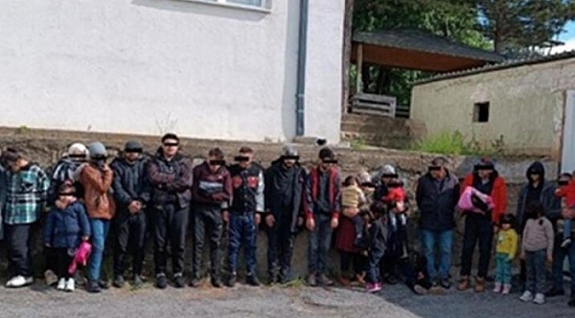 Bulgaristan'a kaçmaya çalışan 27 göçmen yakalandı!
