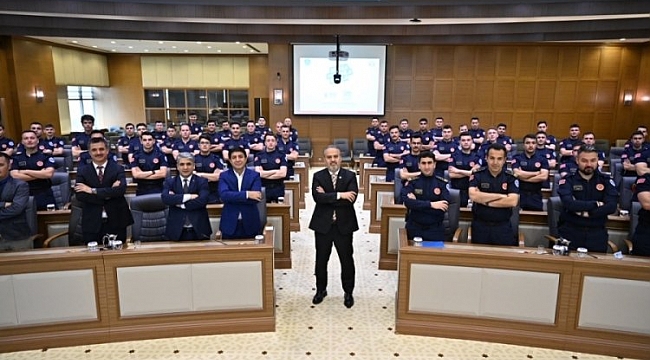 Bursa'nın yeni itfaiye erleri göreve hazır