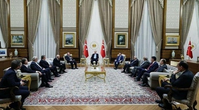 Cumhur İttifakı liderlerinden tarihi poz