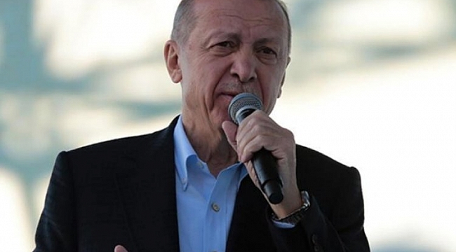 Erdoğan halka hitap ediyor