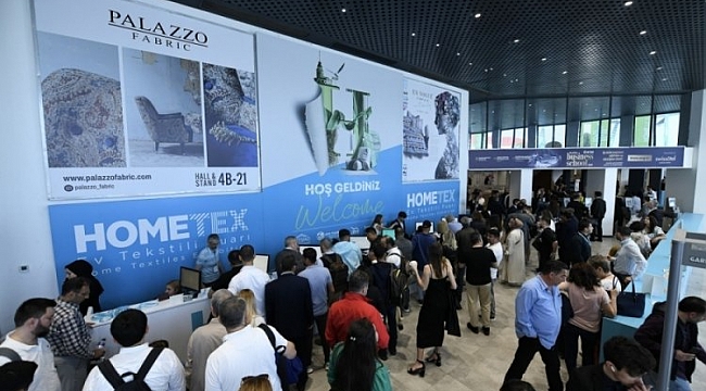 HOMETEX 2023, yoğun katılımla sürüyor