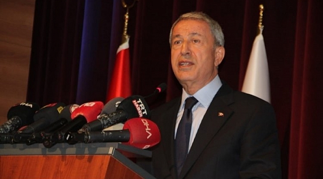 Hulusi Akar: Bizim karşımızdaki tek engel rehavet