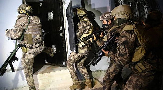 İstanbul'da terör operasyonu