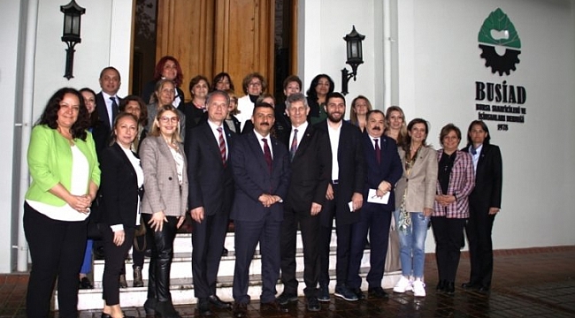 İYİ Parti'den BUSİAD'a ziyaret