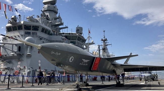 İzmir'de TCG Anadolu'nun içeriden görüntüleri yayınlandı