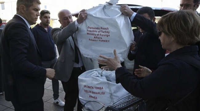 Kullanılan oylar Türkiye'ye getiriliyor