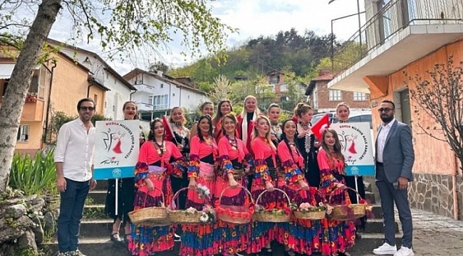 Nilüfer Belediyesi Halk Dansları Topluluğu Bulgaristan'da