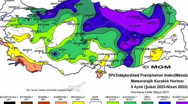 Nisanda yağışlar yüzde 254 arttı