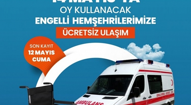 Osmangazi Belediyesinden sandığa engelsiz ulaşım