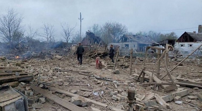 Rusya Ukrayna'yı füzeyle vurdu