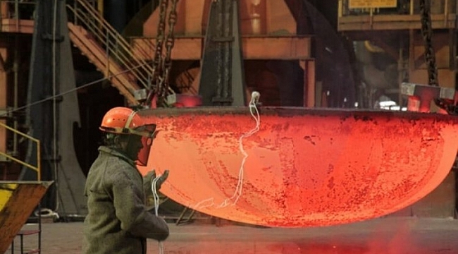 Türkiye nisan ayında 2,7 milyon ton ham çelik üretti